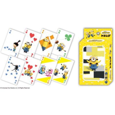 Minions playing cards
