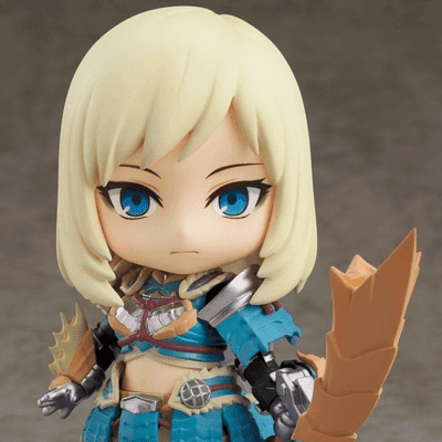 No.1407-DX Nendoroid Hunter_ Female Zinogre Alpha Armor Ver. DX