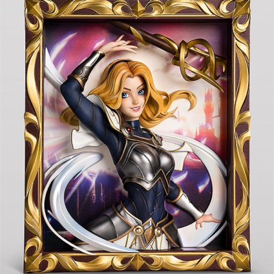 Infinity Studio League of Legends The Lady of Luminosity Lux 3D Frame