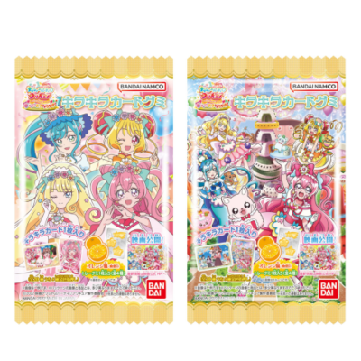 Delicious Party Pretty Cure Dreamy Kids Lunch! Card Gummies