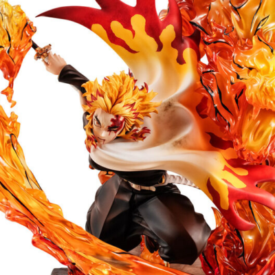 Precious G.E.M. Kimetsu no Yaiba Rengoku Kyoujurou Flame Breathing Form Flame Tiger