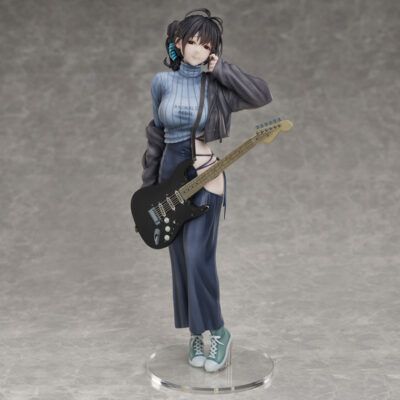 Hitomio16 Illustration Guitar Sisters (Mei Mei) Backless Dress