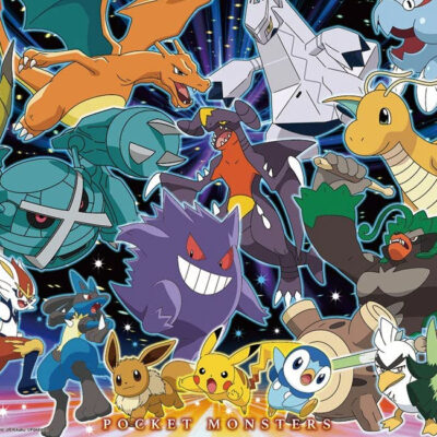 Jigsaw Puzzle 100-032 Your Favorite Pokemon is 100 Pieces