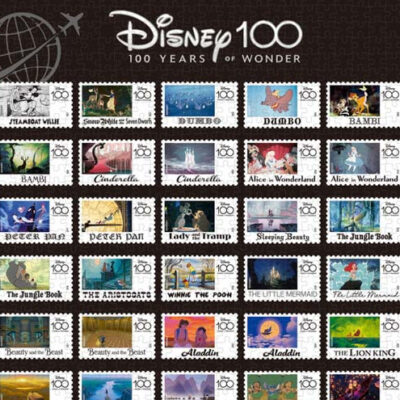 Jigsaw Puzzle 1000-012 Disney100 World Stamps 1000 Pieces