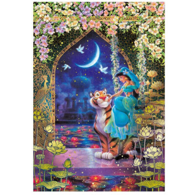 Jigsaw Puzzle 1000-097 Disney Gentle Night (Jasmine) (Gilding Style) 1000 Pieces