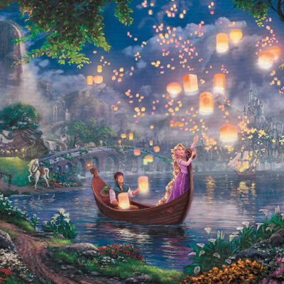 Jigsaw Puzzle 1000-488 Rapunzel on the Tower Tangled 1000 Pieces