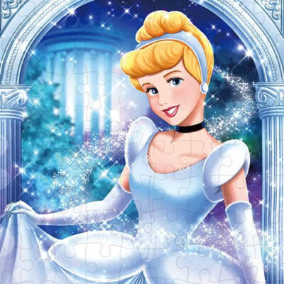 Jigsaw Puzzle 108-039 My Favorite Princess Gorgeous Cinderella 108 Pieces