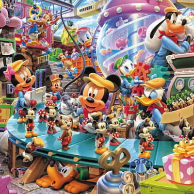 Jigsaw Puzzle 108-774 Disney Mickey's Toy Factory 108 Pieces