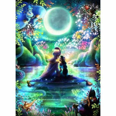 Jigsaw Puzzle 500-597 Reciprocated Feelings (Aladdin) [Pure White] 500 Pieces