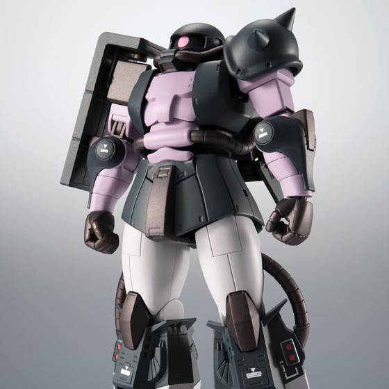 Robot Spirits Side MS MS-05B Old Zaku Versione A.N.I.M.E. - Action Figure Nero Tre Stelle 12,5 Cm