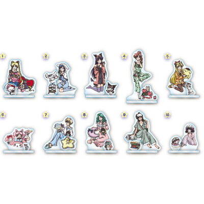 Sailor Moon x Sanrio Characters Acrylic Stand Collection Box