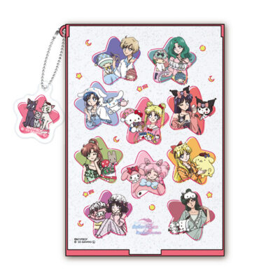 Sailor Moon x Sanrio Characters Stand Mirror with Charm