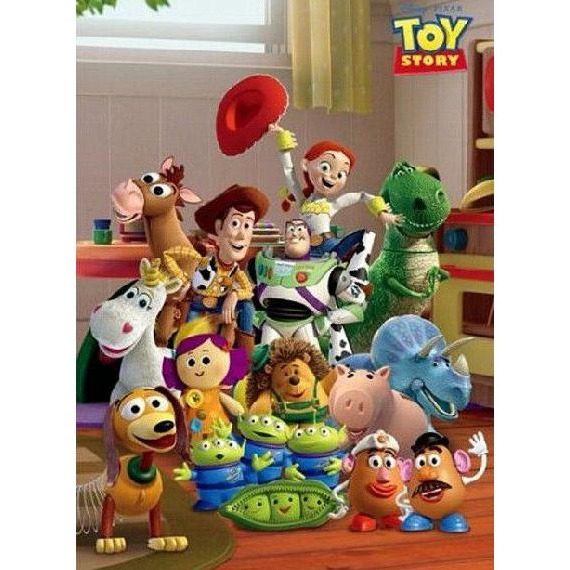 Jigsaw Puzzle 500-432 Disney Toy Story to new friends [Stained Art