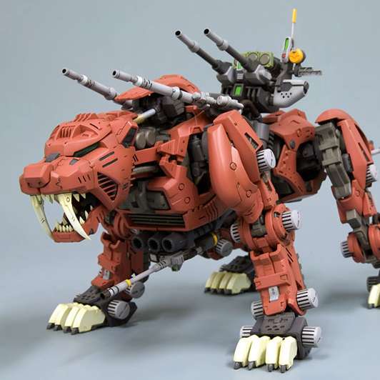 HMM ZOIDS EZ-016 Saber Tiger Marking Plus Ver. - moehime-japantoys