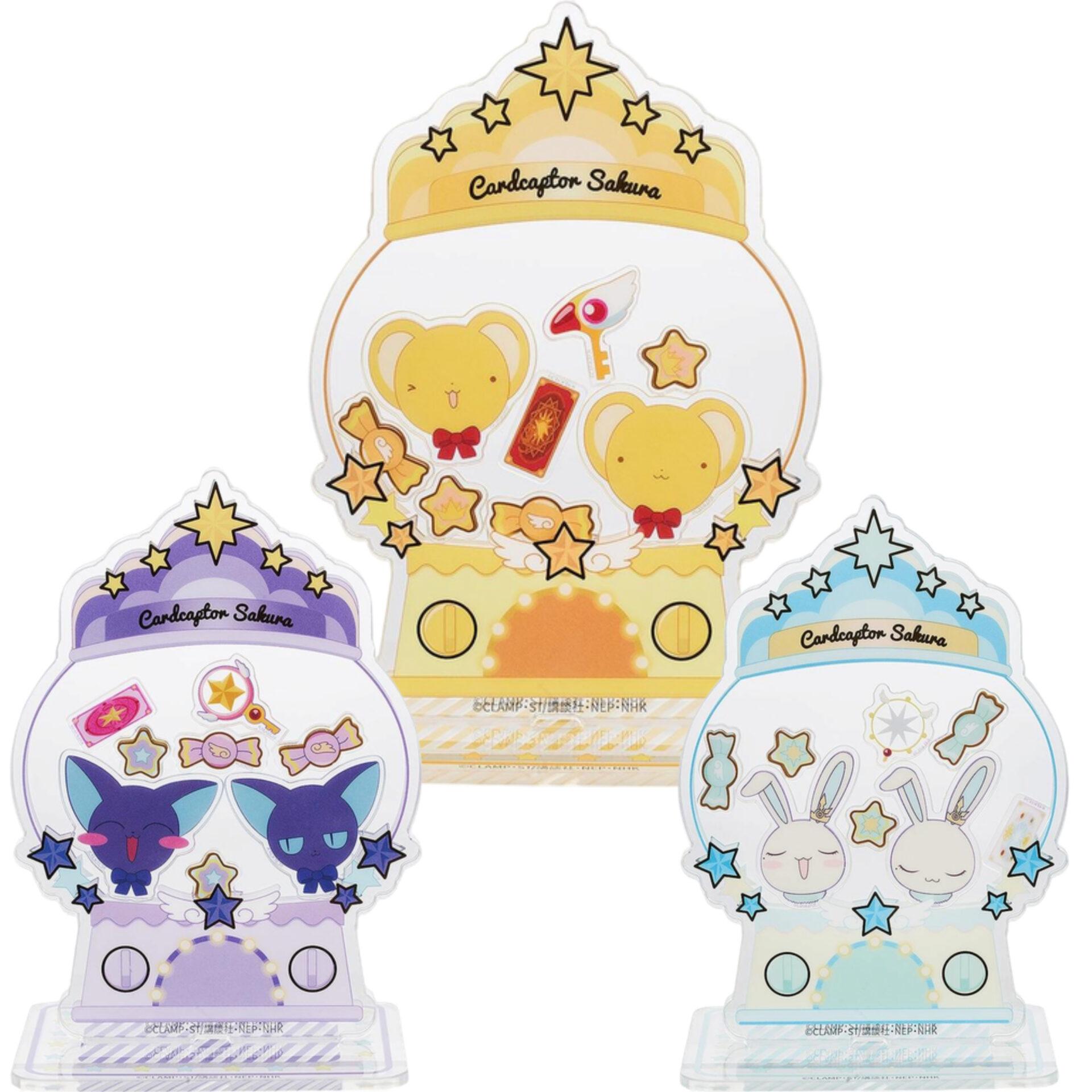 Cardcaptor Sakura: Clear Card Acrylic Jewelry Stand (Kero-chan/Suppi/Momo)