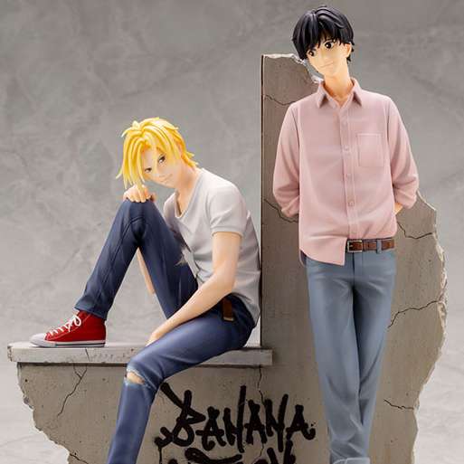 Figurine Banana Fish – Ash & Eiji ArtFX J 1/8 – Kotobukiya, PVC, Neuve Sous Blister