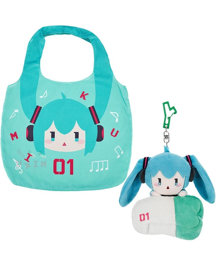 Hatsune Miku Plushie Eco Bag Moehime-japantoys