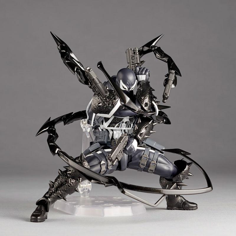 Revoltech Amazing Yamaguchi Agent Venom Figure (Marvel)